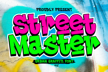 Street Master – Graffity Font