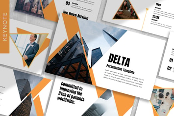 Delta - Creative Keynote Template