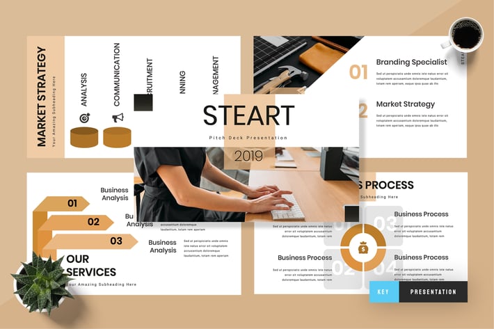 Steart - Pitch Deck Keynote Presentation