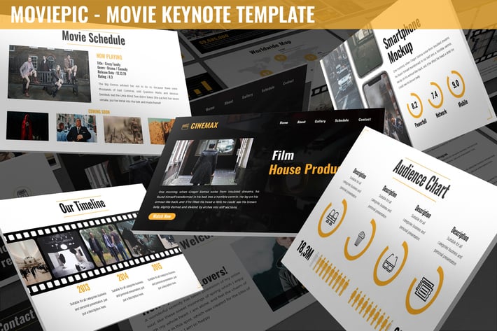 Moviepic - Movie Keynote Template