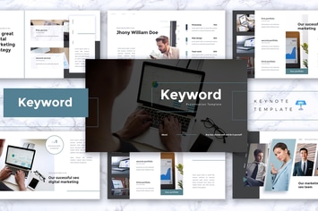 KEYWORD - SEO Digital Marketing Keynote Template