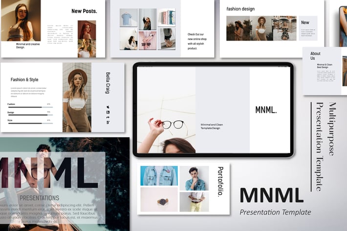 MNML - Keynote Template