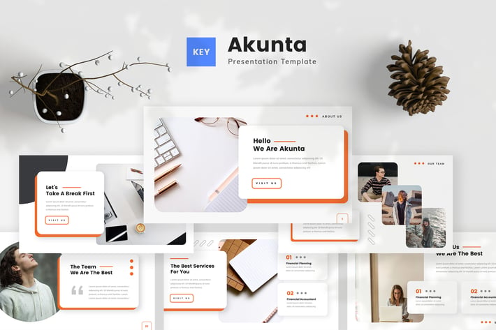 Akunta - Accounting Keynote Template