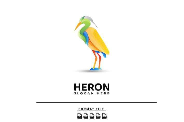 Heron Gradient Logo