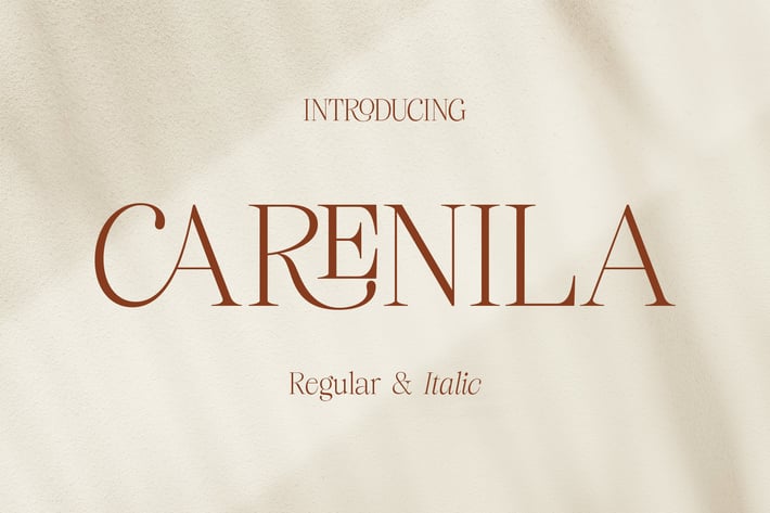 Carenila Serif Font
