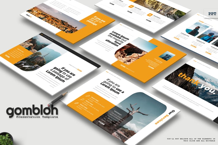 Gombloh - Powerpoint Template