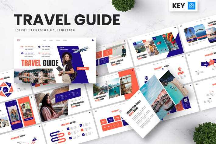 Travel Guide - Travel Keynote Templates
