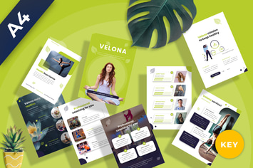 Velona - Yoga Coaching Keynote Template