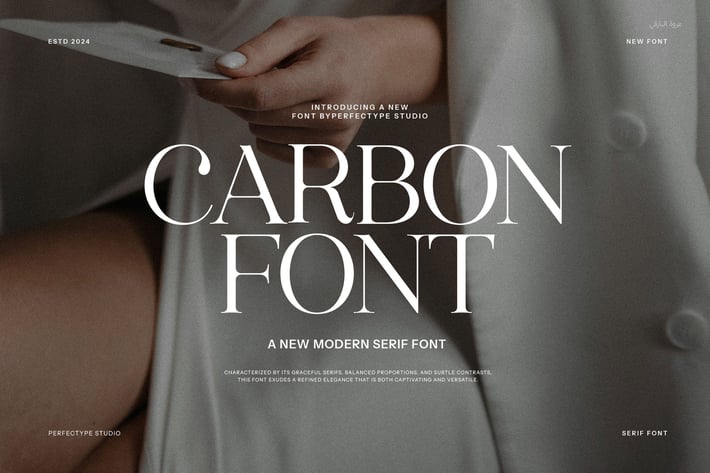 Carbon Elegant Serif Font