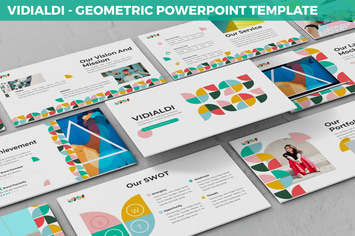 Vidialdi - Geometric Powerpoint Template