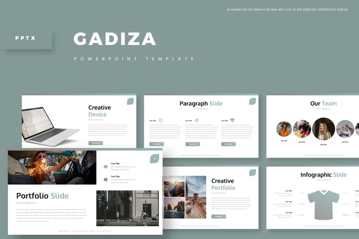 Gadiza - Powerpoint Template