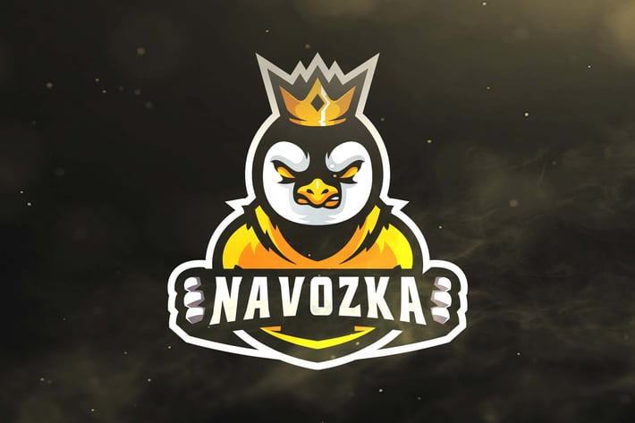Penguin Sport and Esports Logo