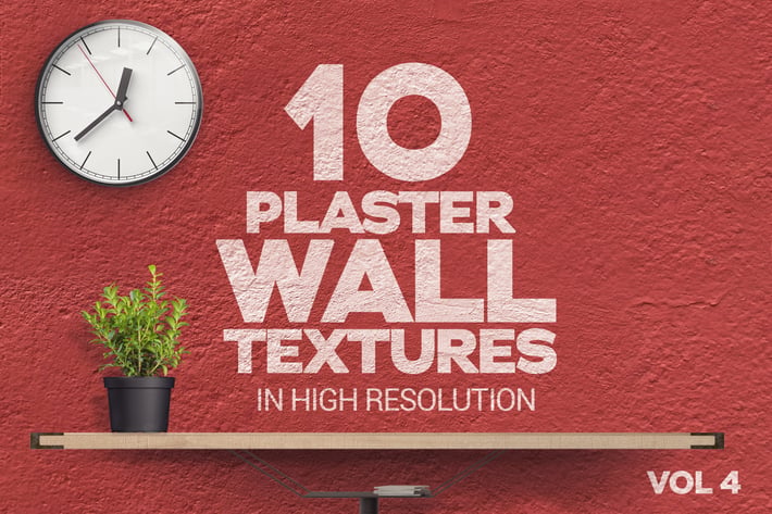 Plaster Wall Textures x10 Vol.4