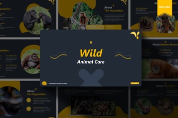 Wild Animal Care | Google Slides Template