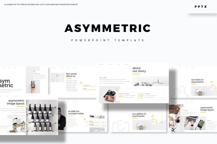 Asymmetric - Powerpoint Template