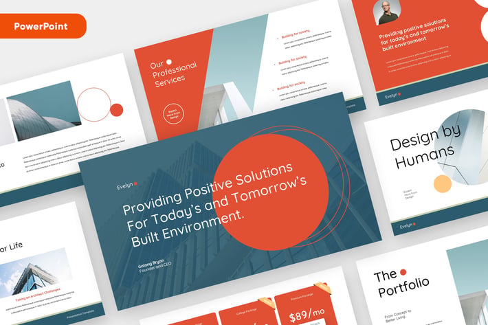 EVELYN - Architecture Business Powerpoint Template