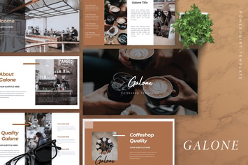 GALONE - Coffee Shop Powerpoint Template