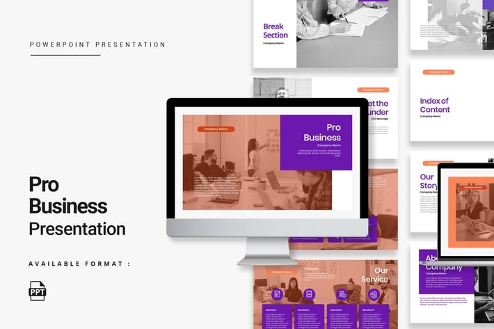 Pro Business Presentation Template