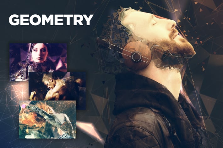 Geometry CS4+ Photoshop Action