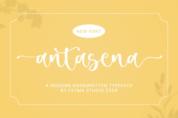 Antasena - A Lovely Script Font