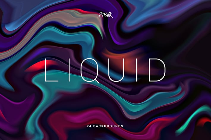 Liquid | Colorful Abstract Backgrounds