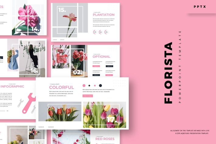 Florista - Powerpoint Template