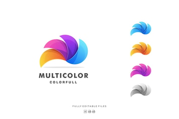 Abstract Colorful Logo