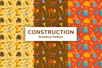 Construction Seamless Pattern
