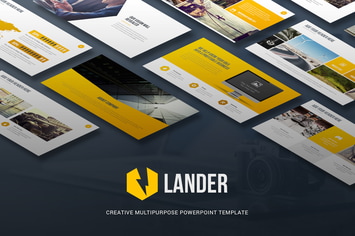 Lander - Creative Powerpoint Template