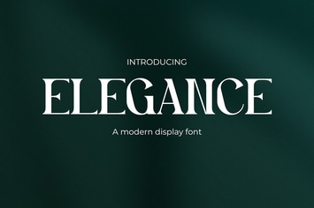 Elegance - Retro Modern Font