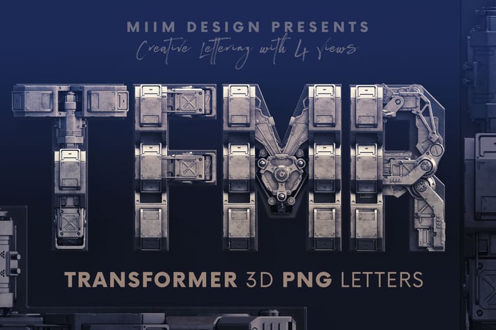 Transformer - 3D Lettering
