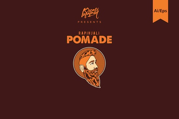 Pomade Logo Template