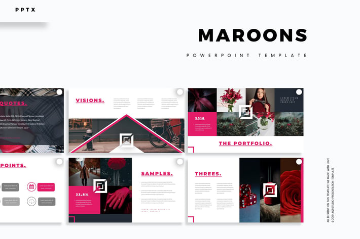 Maroons - Powerpoint Template