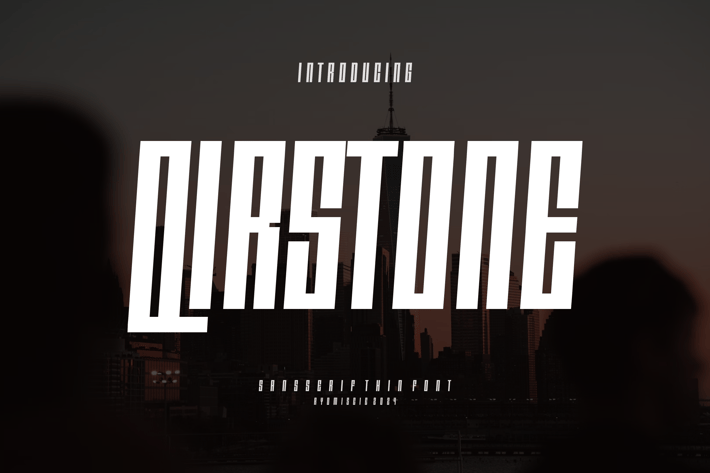 Qirstone - Modern Sans Font