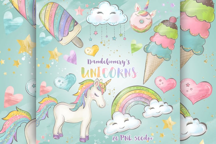 Unicorns design