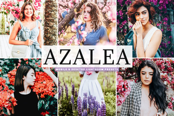 Azalea Mobile & Desktop Lightroom Presets