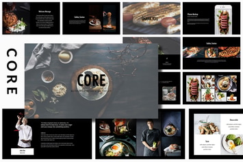 Core - Food Powerpoint  Dark