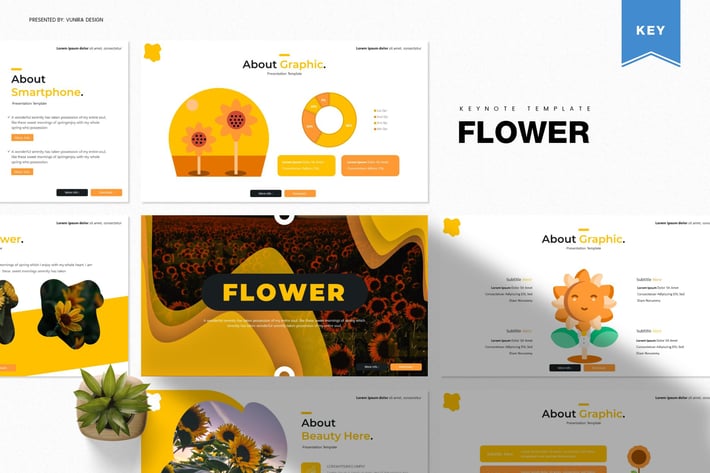 Flower | Keynote Template