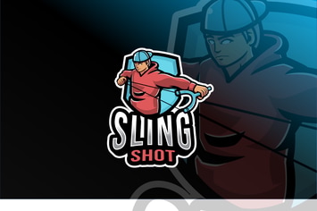 Slingshot Esport Logo Template
