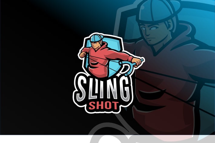 Slingshot Esport Logo Template