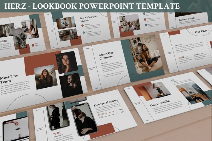 Herz - Lookbook Powerpoint Template