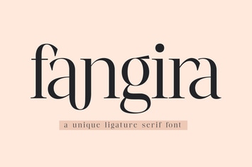 Fangira Unique Serif Font