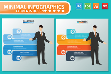 Businessman Infographics design