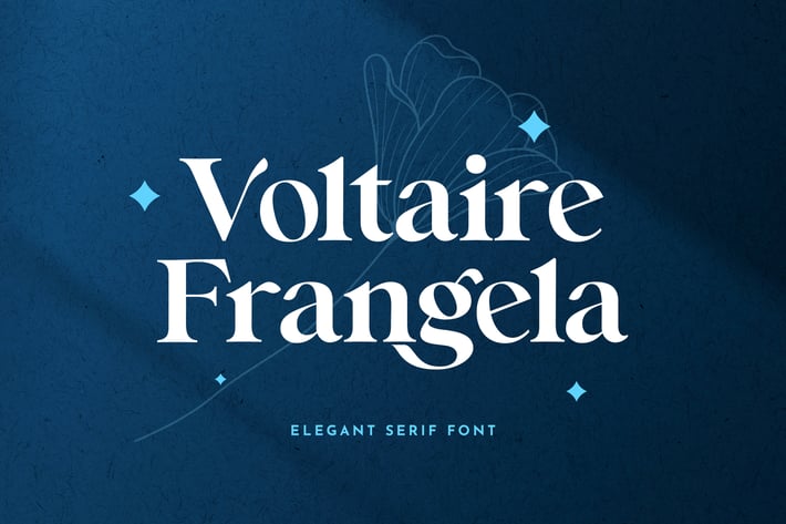Voltaire Frangela Serif Font