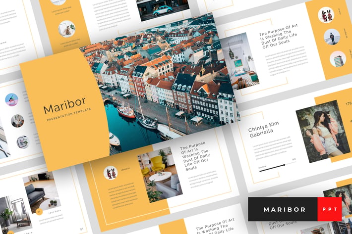 Maribor - Creative PowerPoint Template
