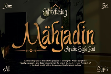 Mahjadin - Arabic Style Font