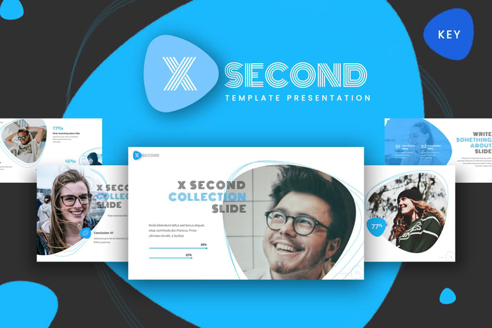 X Second - Modern Keynote Template