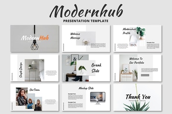 Modernhub - Powerpoint Template