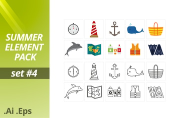 Summer Elements Pack Set #4