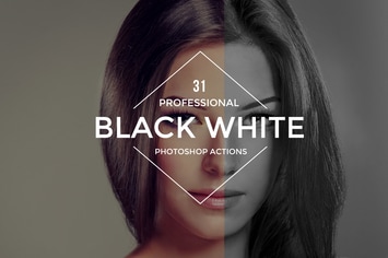 Black White Photoshop Actions